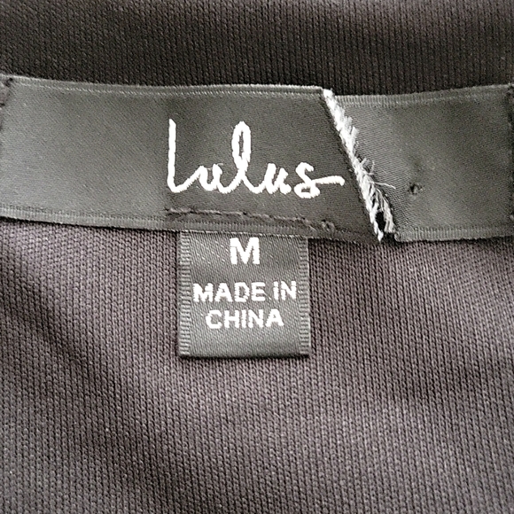 Lulus NWOT Heavenly Hues Black Maxi Dress Size L - Picture 8 of 11